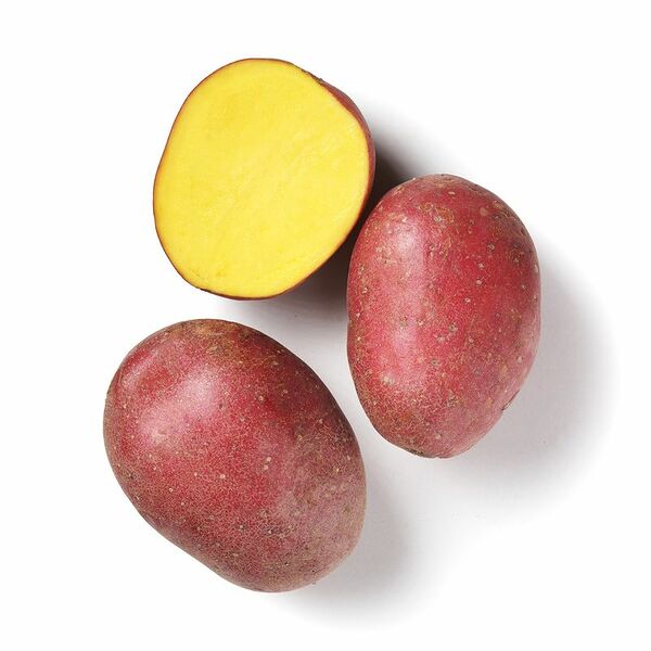 Картофель красный мытый