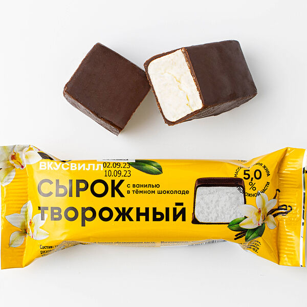 Сырок творожный в темном шоколаде 5%