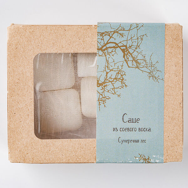 Аромасаше из соевого воска 
