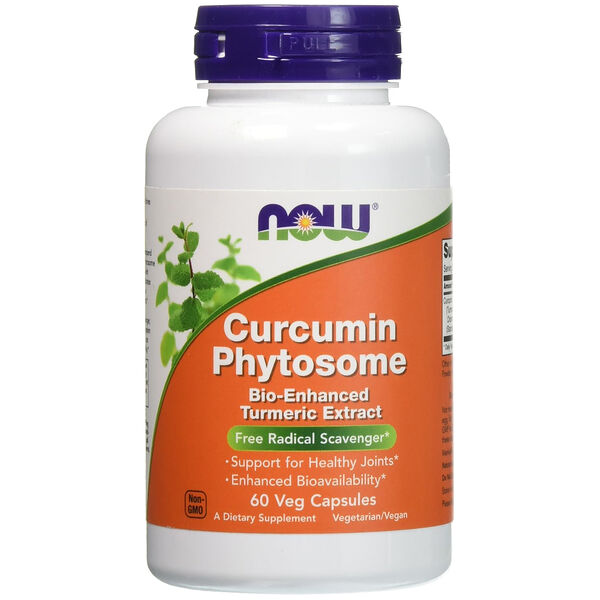NOW Curcumin Phytosome 500 mg - 60 вегетерианских капсул