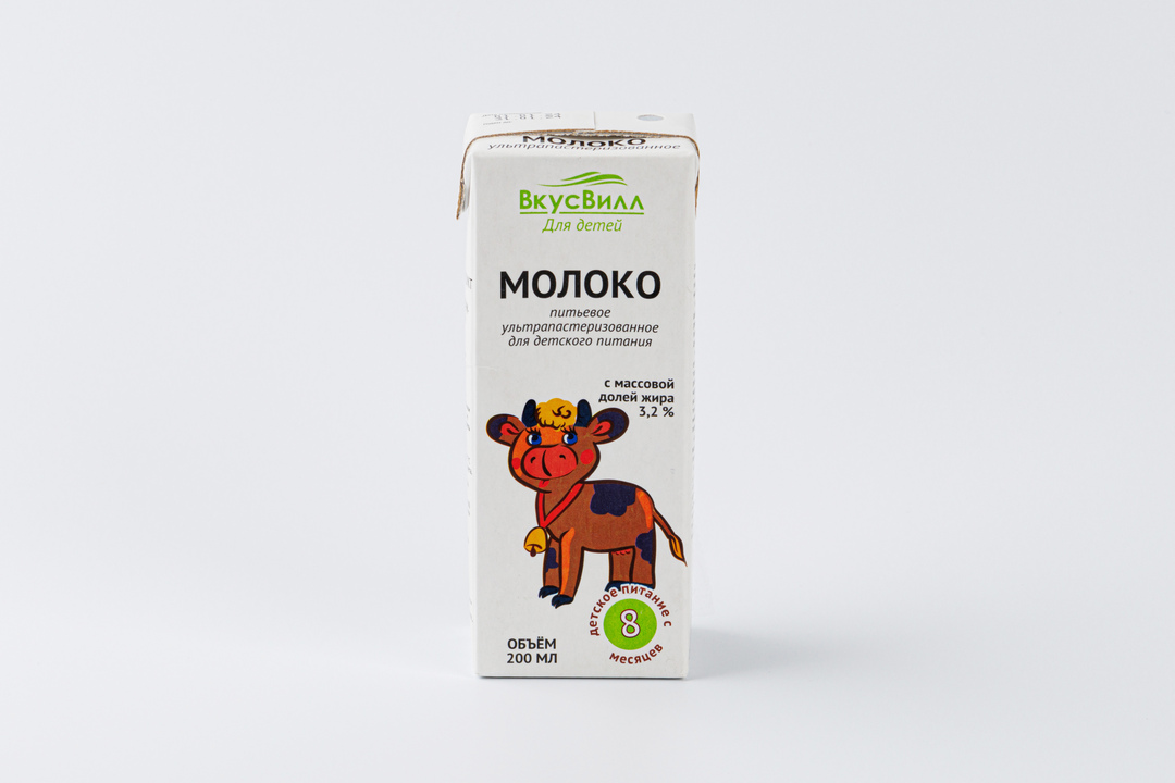 

Молоко ВкусВилл детское 3,2%
