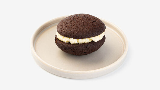 Пирожное Ореон с творожным кремом, кафе, замороженное