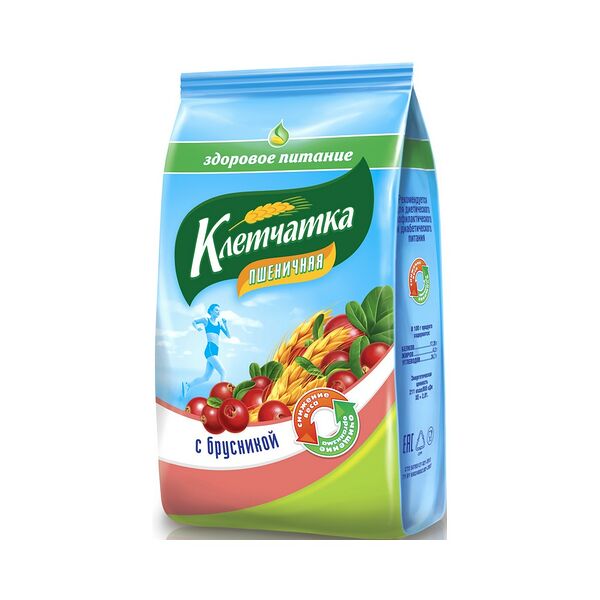 Клетчатка пшеничная с брусникой 150г