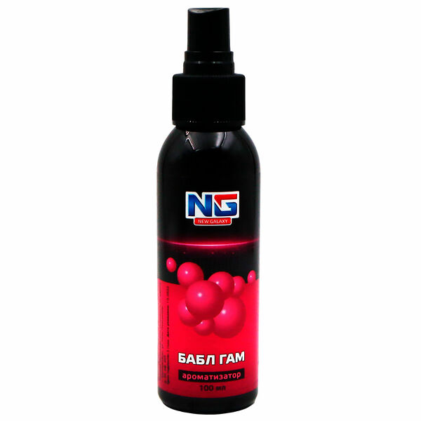 Ароматизатор д/авто спрей New Galaxy Бабл Гам, 100 мл