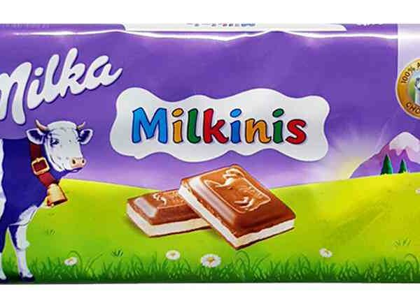 Шоколад молочный Milka со сливочно-молочной начинкой 100 г