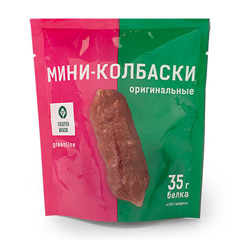 Мини-Колбаски сыровяленые Оригинальные 60г Галерея Вкуса