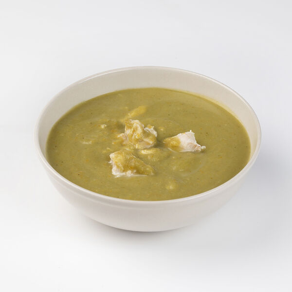 Суп-пюре с брокколи и курицей