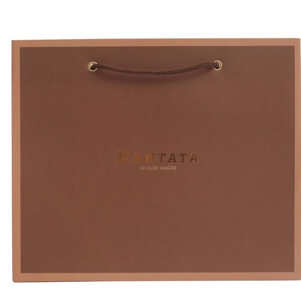 Сумка Кантата средняя коричневая