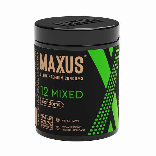 Презервативы Maxus Mixed 12 шт.