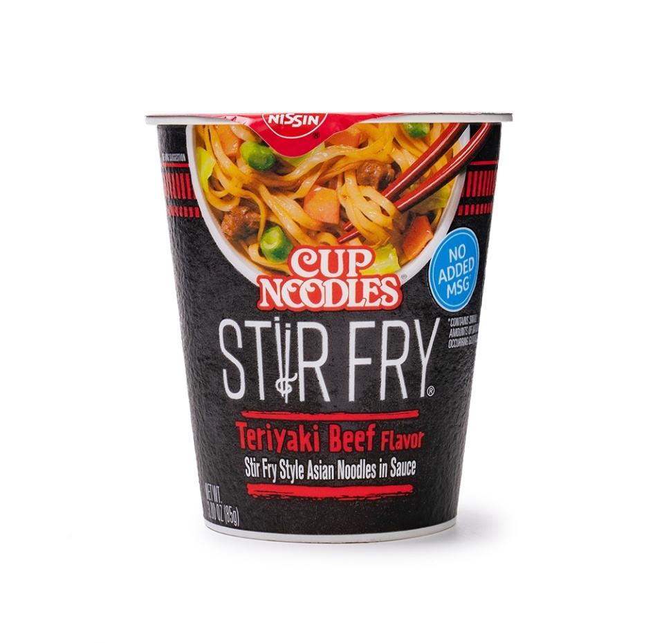 

Лапша Nissin Cup Noodles Stir Fry с говядиной терияки, стакан, 85 г
