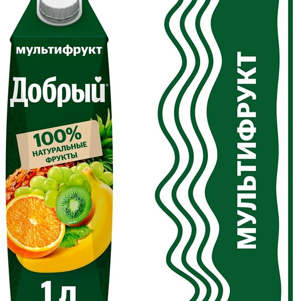 Нектар Добрый Мультифрукт 1л