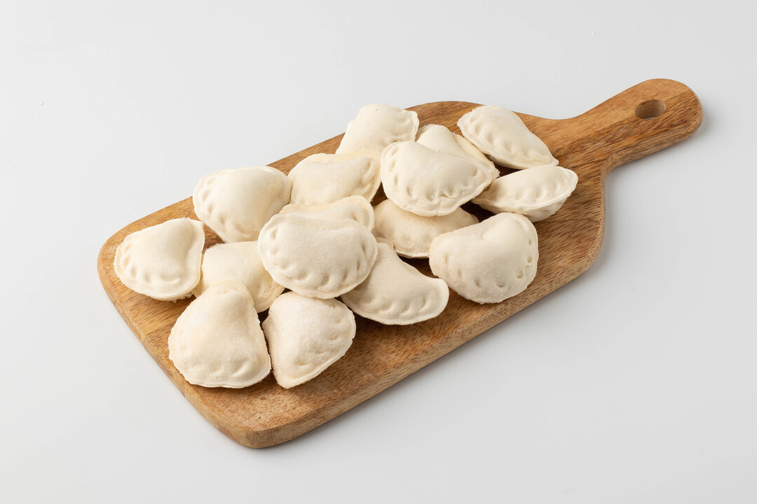 

Вареники с картофелем и свиными шкварками 500 г