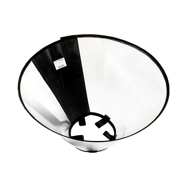 Воротник защитный №35 для кошек и собак на липучке, глубина 35 см