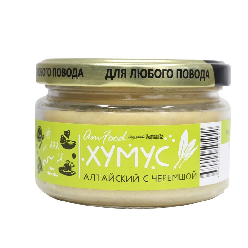 

Хумус Amfood Алтайский с черемшой 200 г