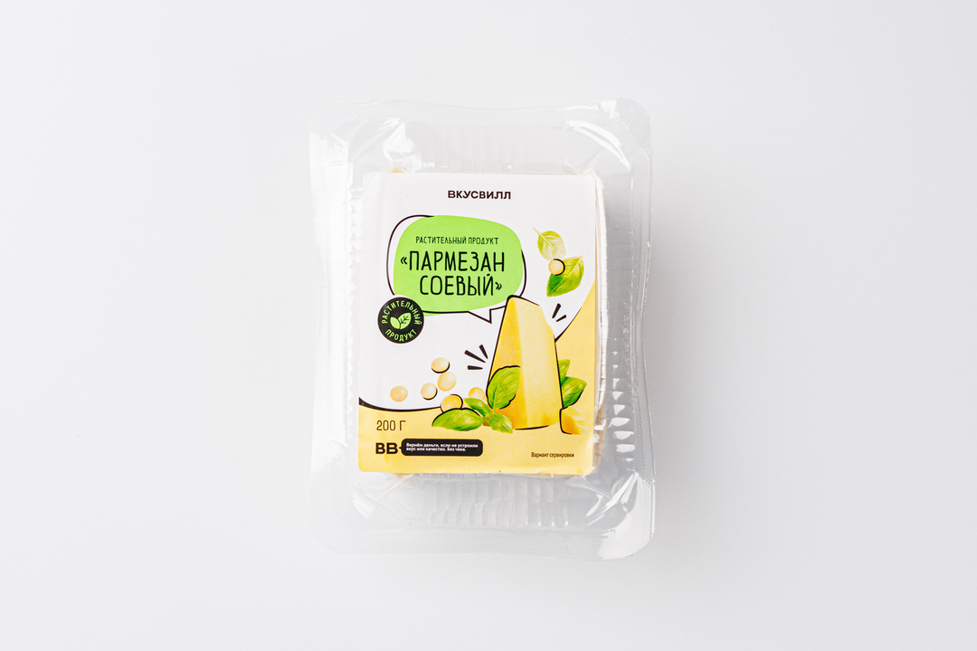 

Растительный продукт Пармезан соевый