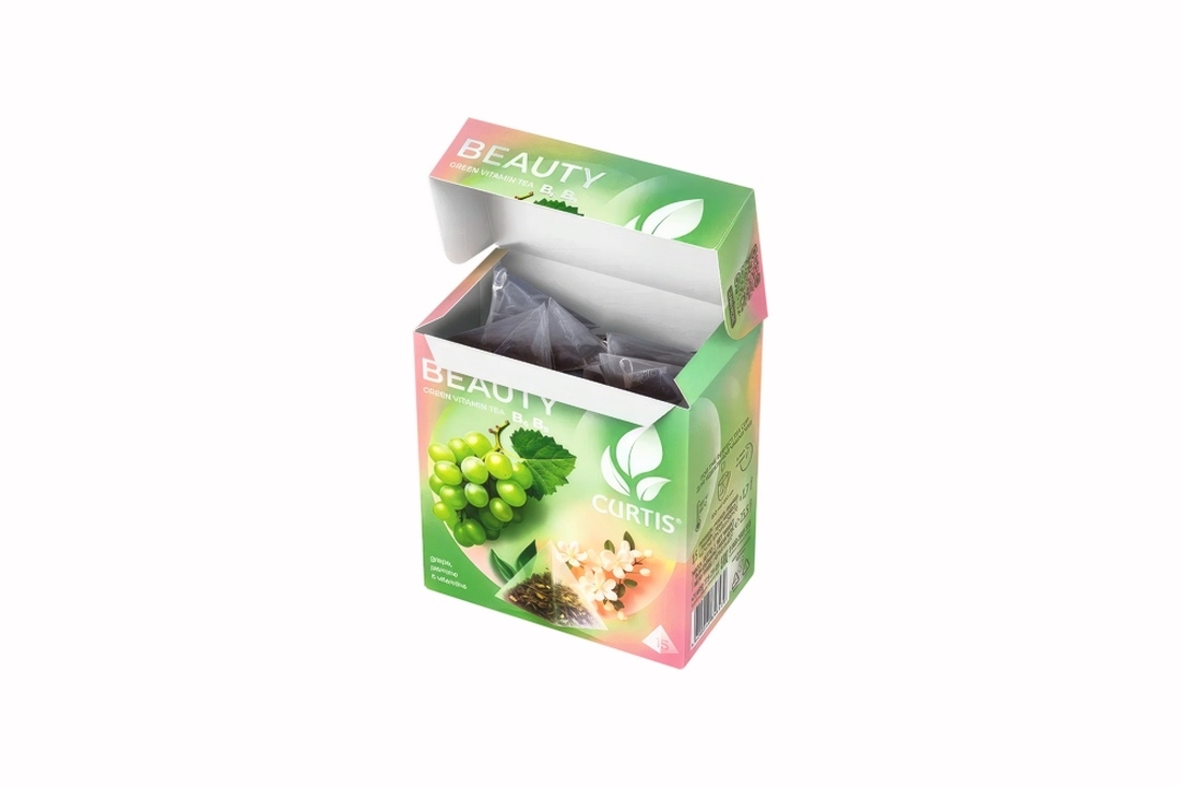 

Чай зеленый Curtis Beauty ароматизированный, 15 пакетиков 25.5 г