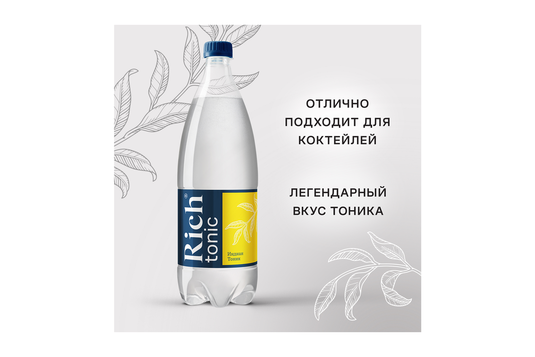

Напиток газированный Rich tonic Индиан Тоник 1 л