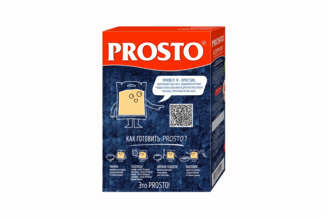 

Ассорти круп Prosto гречка, пшеничка, пшено, перловка 500 г