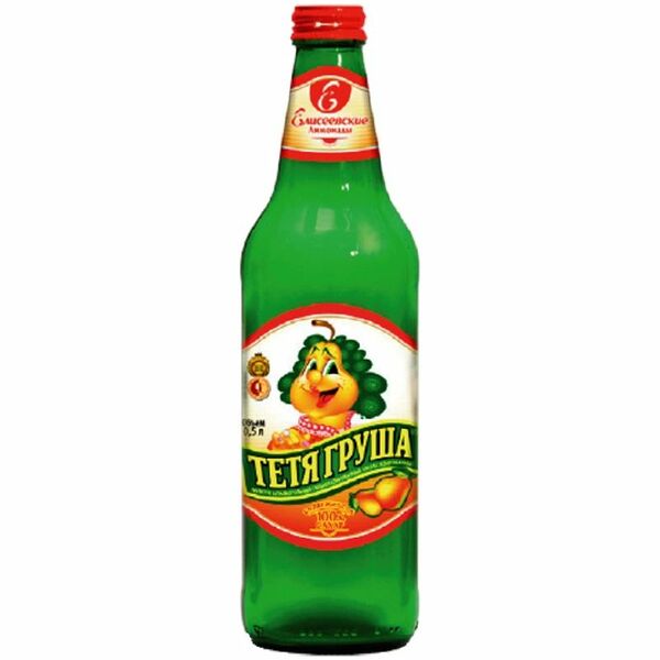 Напиток газированный Елисеевские лимонады Тётя Груша