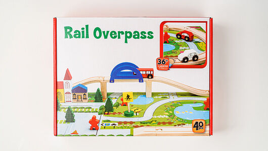 Игрушка из дерева Автомобильная дорога