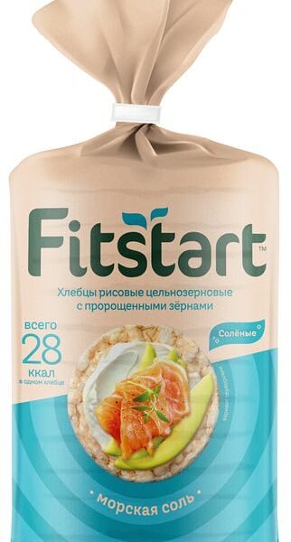 Хлебцы Fitstart Морская соль 90г