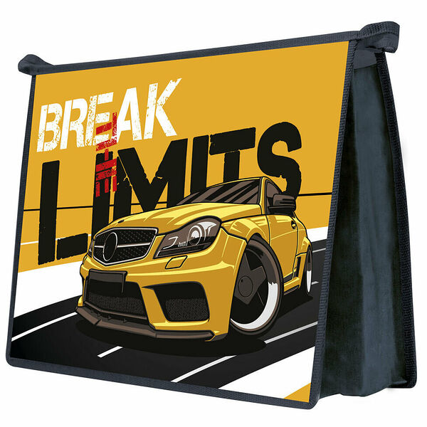 Папка для тетрадей Пчелка А4 пластиковая, ПМ-А4-291, BREAK LIMITS 2023