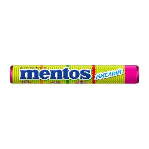 Драже Mentos Кислый яблоко-клубника-ананас 37.5 г