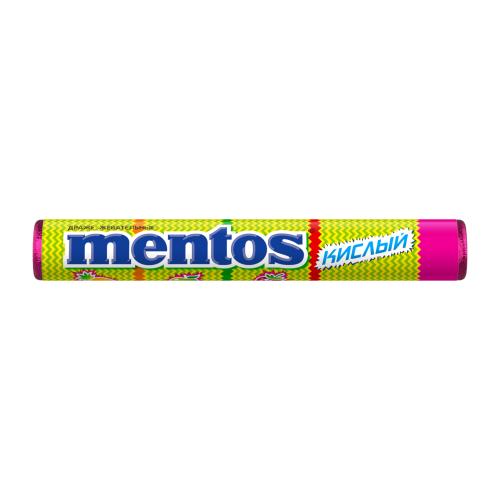 

Драже Mentos Кислый яблоко-клубника-ананас 37.5 г