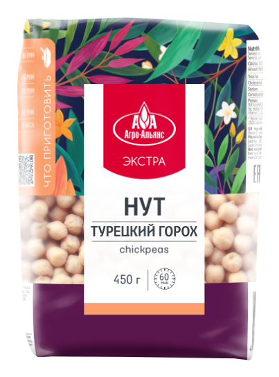 Нут продовольственный Экстра ТМ Агро-Альянс 