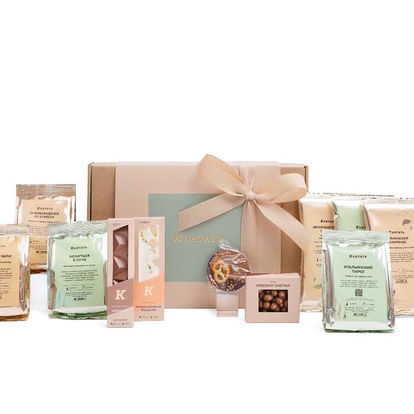 Подарочная коробка Нефритовая эстетика