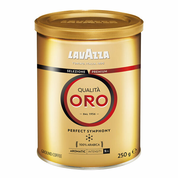 Кофе молотый LAVAZZA Qualita ORO натуральный жареный ж/б, 250г