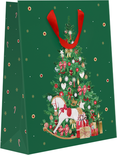 

Пакет подарочный Новогодние чудеса Арт. LV 31.5x25.5x11 см 1 шт в ассортименте