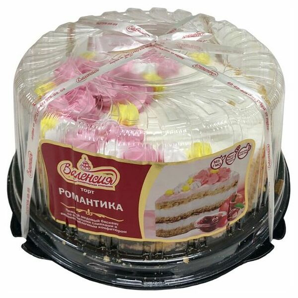 Торт Валенсия Романтика 570г