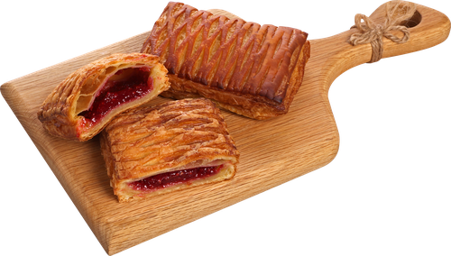 

Слойка ЛЕНТА FRESH с малиной, 100г