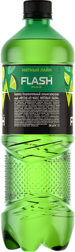 

Напиток энергетический Flash Up Max мятный лайм 1 л