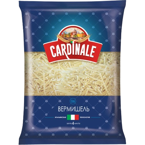 Макаронные изделия Cardinale Вермишель грА в/с 400г