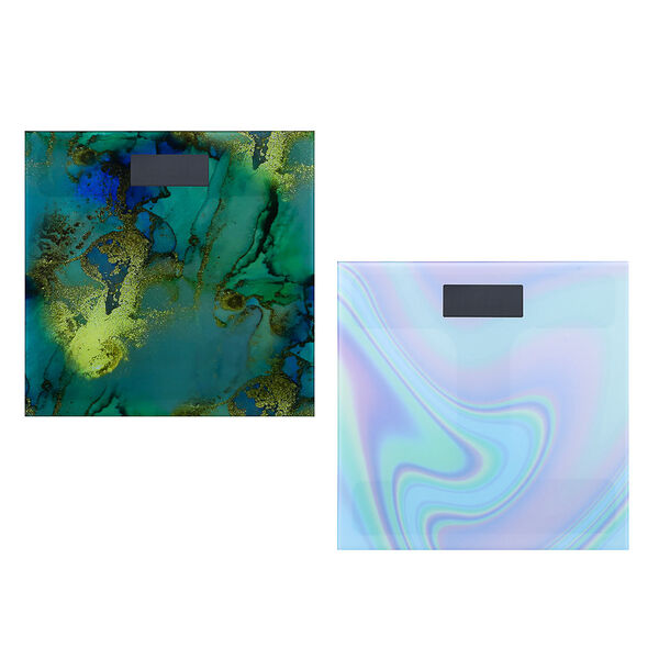 Весы напольные электронные marble collection, жк-дисплей, макс. нагр. до 180кг, 28х28х0,5см