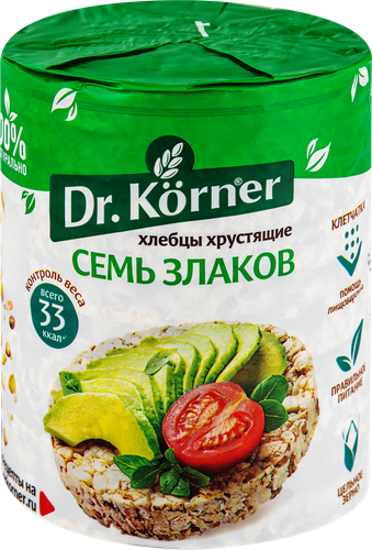 

Хлебцы Dr.Korner Семь злаков хрустящие 100 г