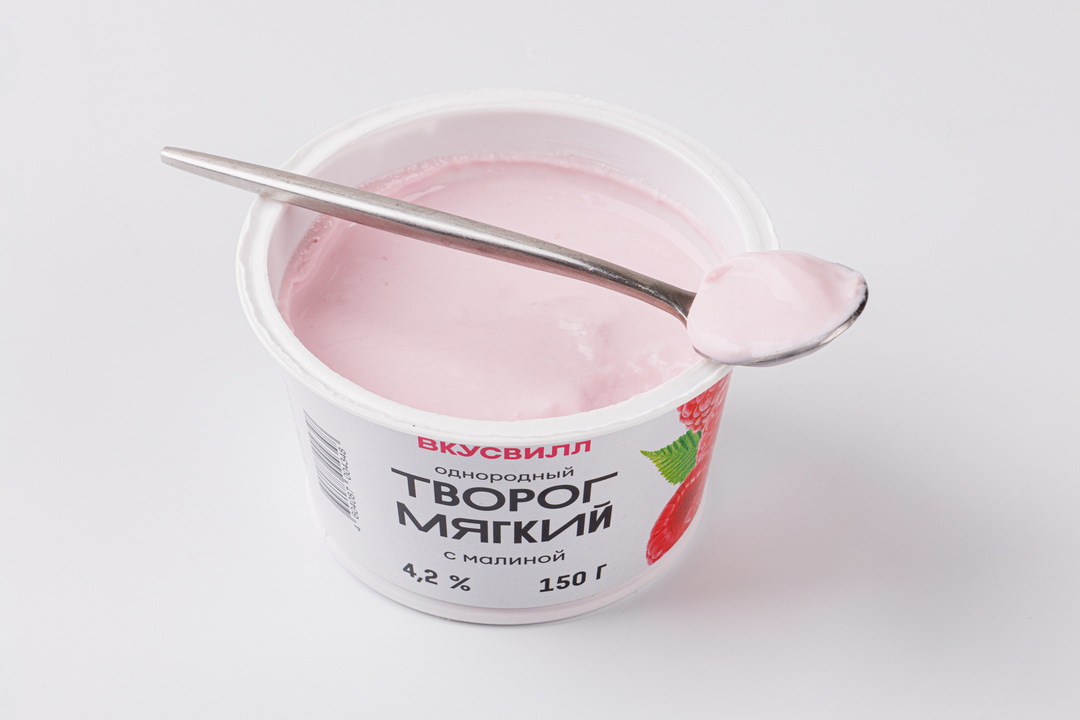 

Творог мягкий с малиной однородный 4,2%