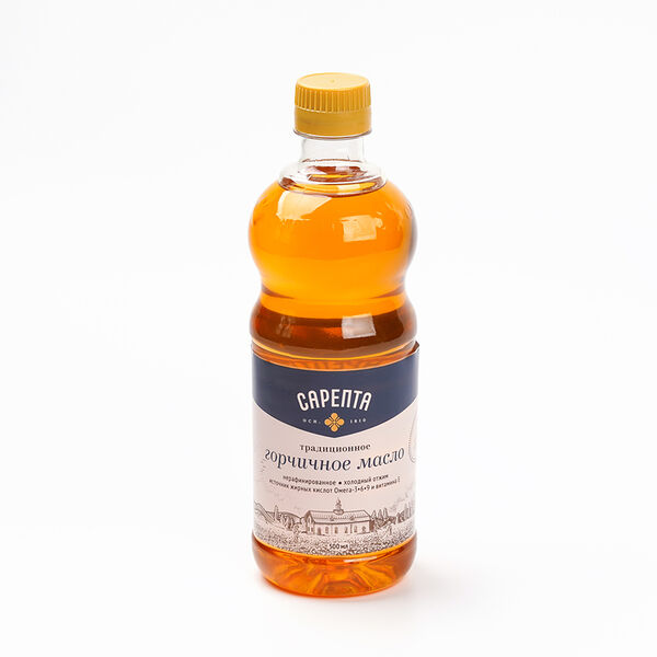 Масло горчичное Сарепта нерафинированное, 500 мл