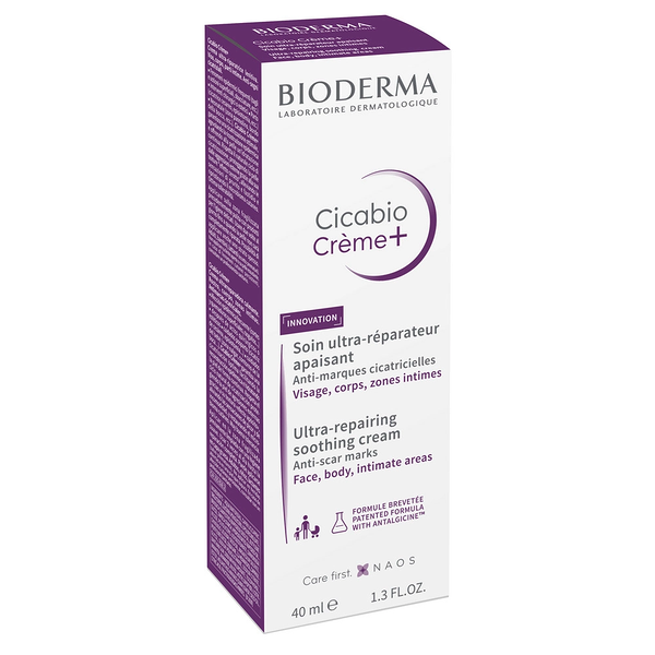 Крем Bioderma Cicabio+ восстанавливающий и успокаивающий 40 мл