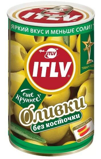 Оливки ITLV б/к 314мл