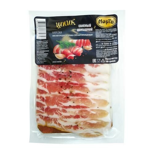 Шпик Марти Домашний соленый нарезка