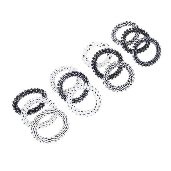 Резинки-пружинки для волос ЮниLook 5.5 см, дизайн в ассортименте, 3 шт