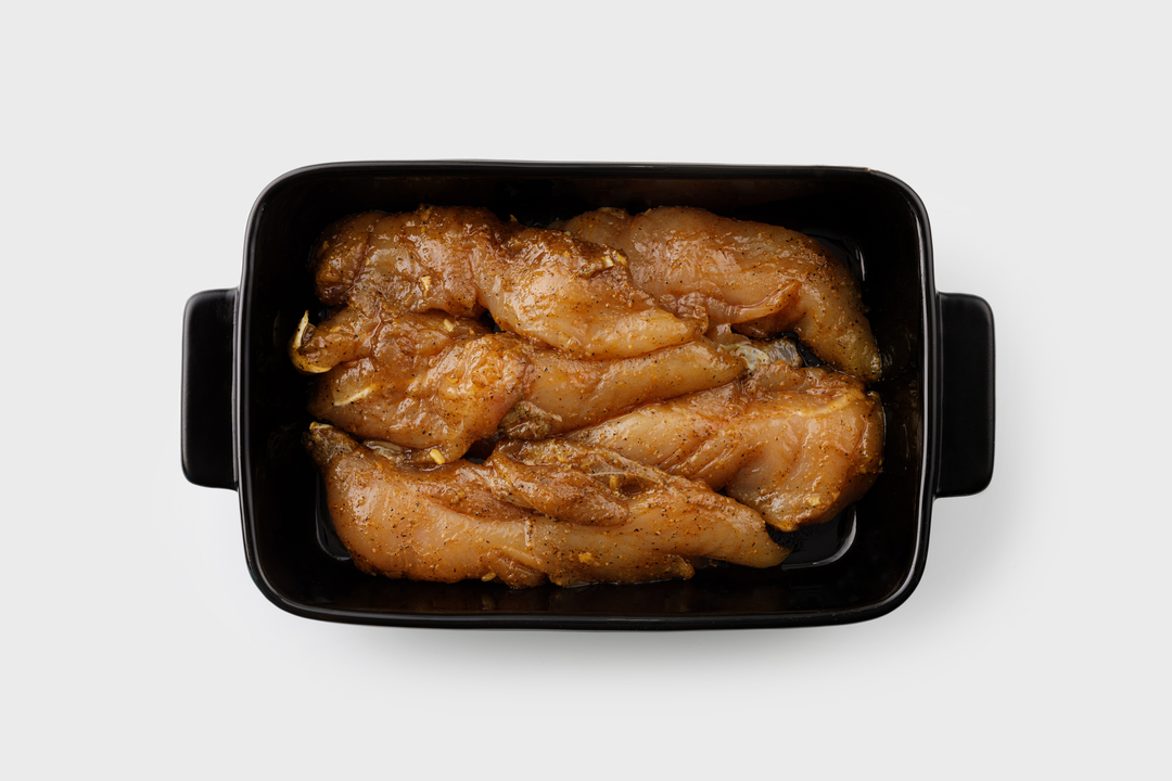 

Филе куриное малое в маринаде вес