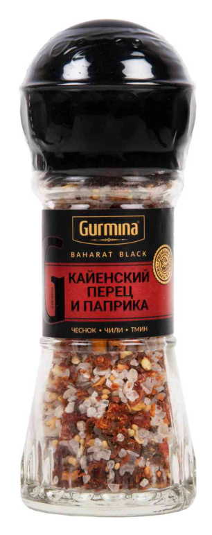 

Приправа Gurmina Кайенский перец и паприка 60 г