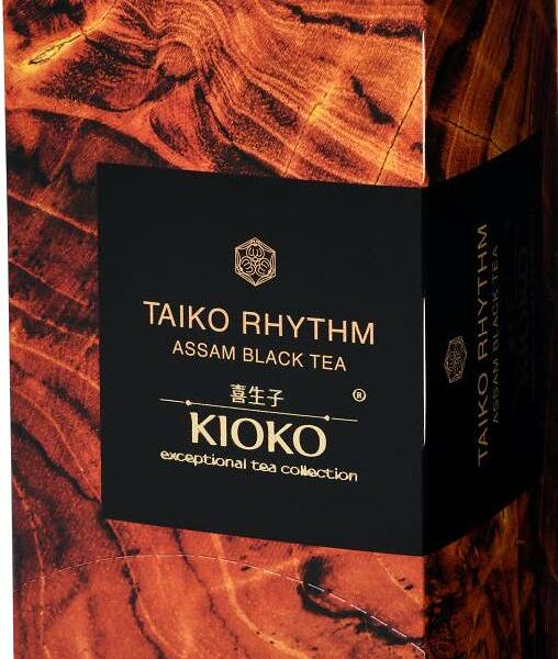 Чай чёрный KIOKO TAIKO RHYTHM Индийский в конвертах 25х2,2г Россия