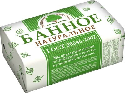 Мыло туалетное Рецепты чистоты Банное Гост 200 г