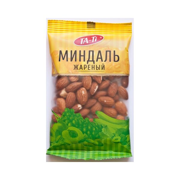 Миндаль жареный TA-TI вес 70г.
