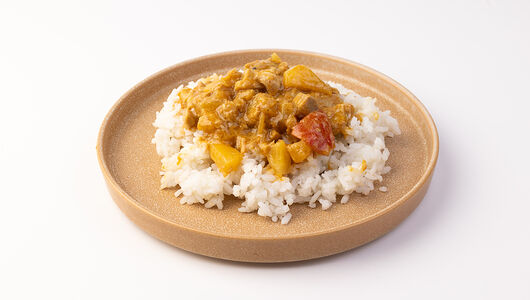 Цыпленок карри с ананасом и рисом_РП